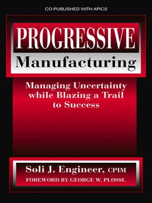cover image of Progressive Manufacturing